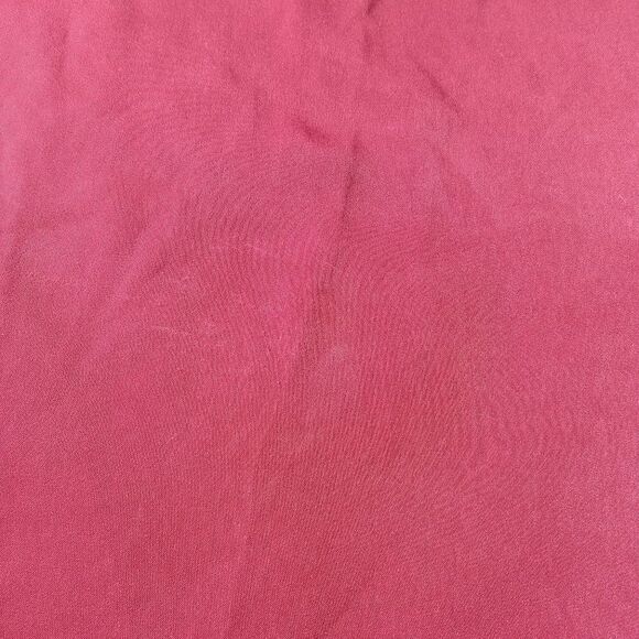 Ro & De Maroon Red Lace Up Bell Sleeve Cold Shoulder Blouse Women's Size Medium - Picture 8 of 15